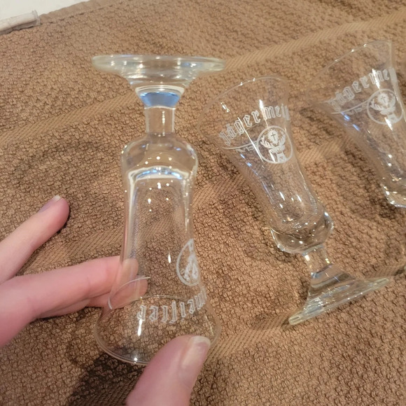 Set of 4 Jagermeister glassCordial Shot glasses - Picture 6 of 8